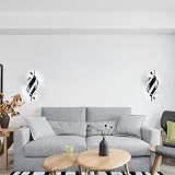 Comely Modern LED Wall Light 22W 2500LM 6500K Black Wall Sconce view 4