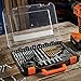 VonHaus 100-Piece Drill and Drive Bit Set with Titanium Coated HSS Bits and Storage Case for Drilling Metal, Wood, Masonry and Plastic