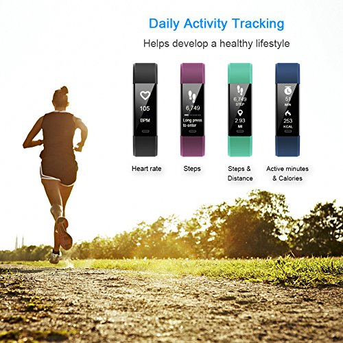 Купить Fitness Tracker HR, Activity Tracker with Heart Rate