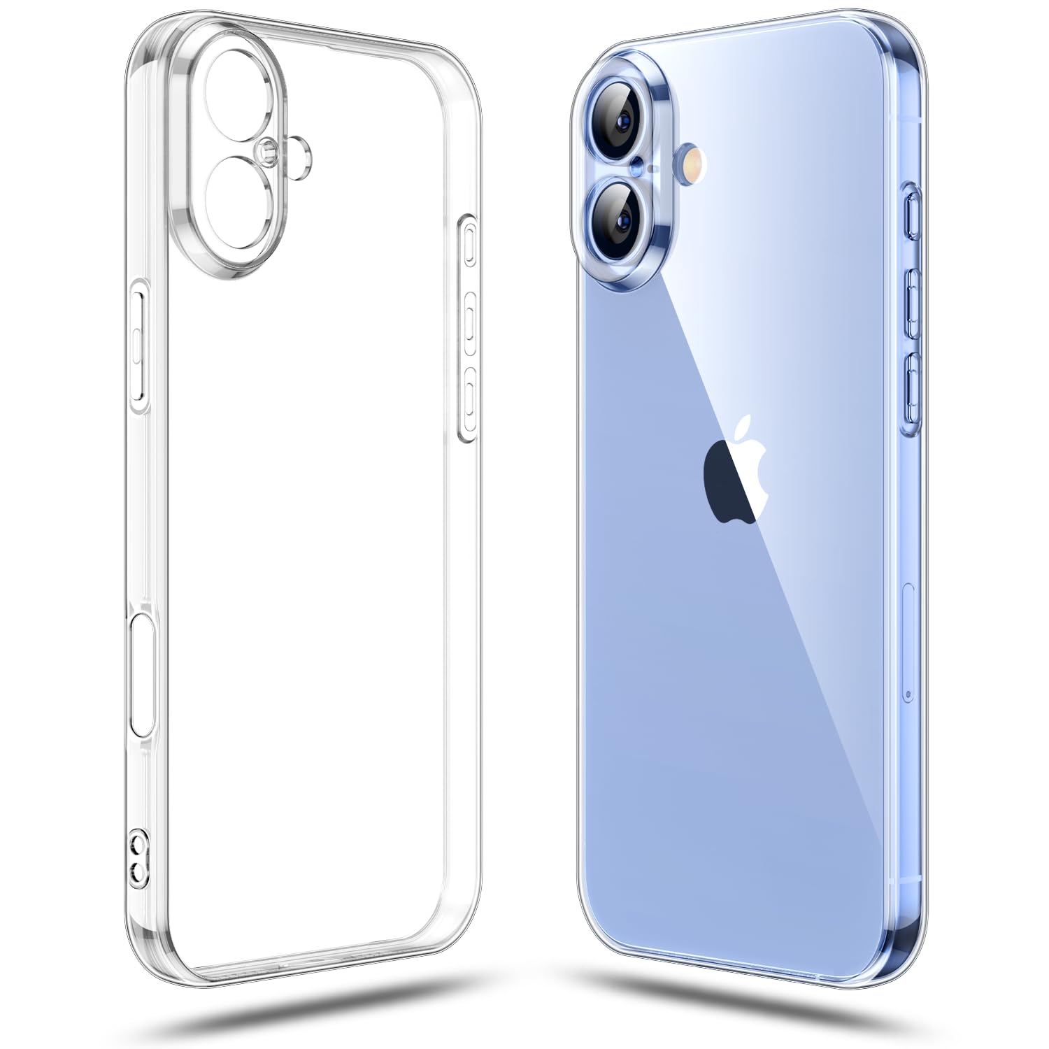 Photo 1 of Shamo's Clear TPU Case for iPhone 17 – with Camera Protection, Ultra Slim, Shockproof, Anti-Yellowing, Scratch-Resistant, Wireless Charging Compatible, Enhanced Grip (for iPhone 17)