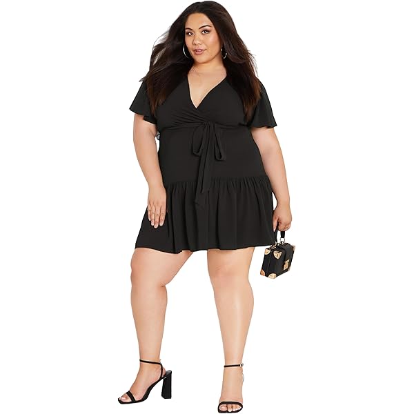 City Chic Women's Plus Size Top-Rapture, Red, 12 at Amazon
