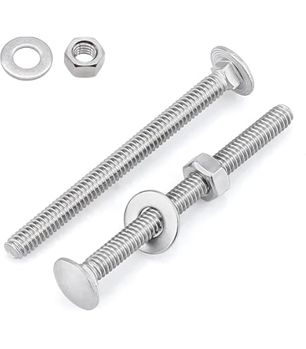 Amazon.com: Hillman Carriage Bolt Zinc-Plated Self-Locking Washer
