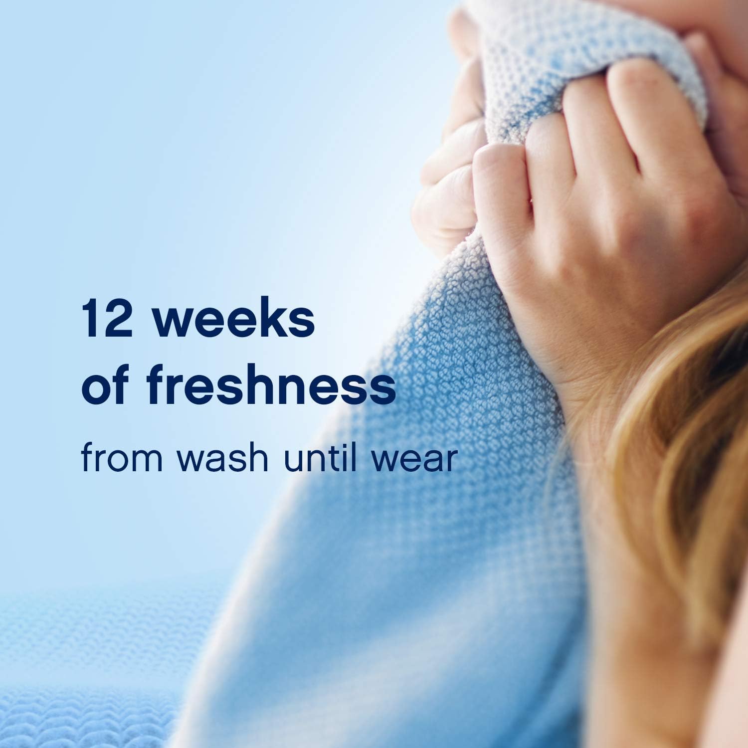 Downy in-Wash Scent Booster Beads, Cool Cotton, 20.1 oz: Health & Personal Care