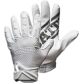 Battle Sports Triple Threat Wide Receiver Football Gloves, Ultra Stick Adult & Youth Gloves