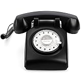 Dicunoy Retro Rotary Dial Telephones, Vintage Old