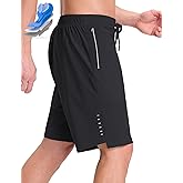 baleaf Men's Mountain Bike Shorts 4D Padded Loose-fit MTB Cycling Lightweight Bicycle Biking Shorts Zipper Pockets