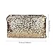 Lady Sparkling Sequins Handbag, Fashion Dazzling Prime Clutch Purse Gold Wallet, Retro Luxurious Evening Clutch Wedding Purse for Women