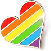 Pride Pin LGBTQ Gay Heart Flag An Enamel Pin Decoration For Clothes And Bags