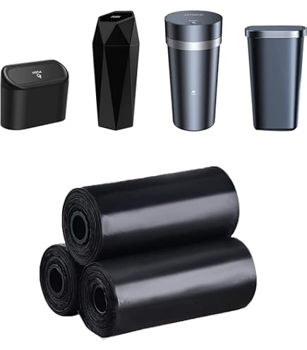 Sacs Poubelle - Auto-adhésifs Jetables Sacs Poubelle Faciles À Coller Pratique Portable Anti