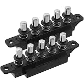 Sscon Range Hood Switch 5Pushbutton Keyboard for Kitchen Appliances 2Pcs | This 2-pack 5-button pushbutton keyboard switch fits range hoods and various household appliances