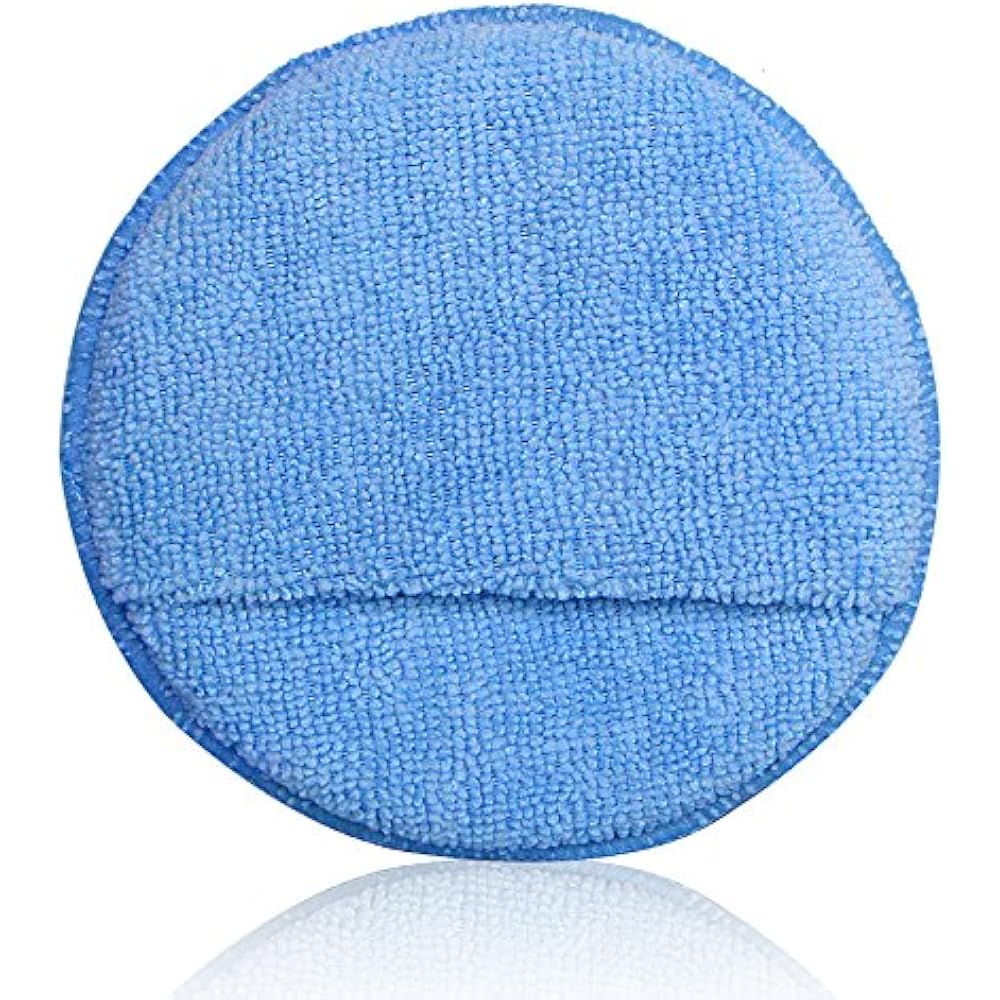 Microfiber Wax Buffing & Polishing Pads Applicator, Ultrasoft With