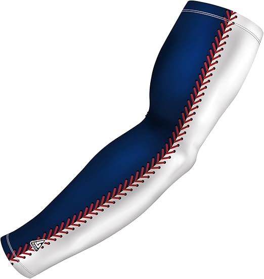 BDriven Sports Blue Football Arm Sleeve For Men Women Boys & Girls