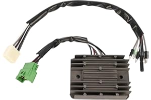 Magimaker Voltage Regulator Rectifier Charging Module Assy Kit w/Wire Harness Compatible with Honda GX270 GX440 GX610 GX620 GX630 GX640 GX660 GX670 GX690 Engine Replace 31620-ZG5-033 32105-Z6L-0001