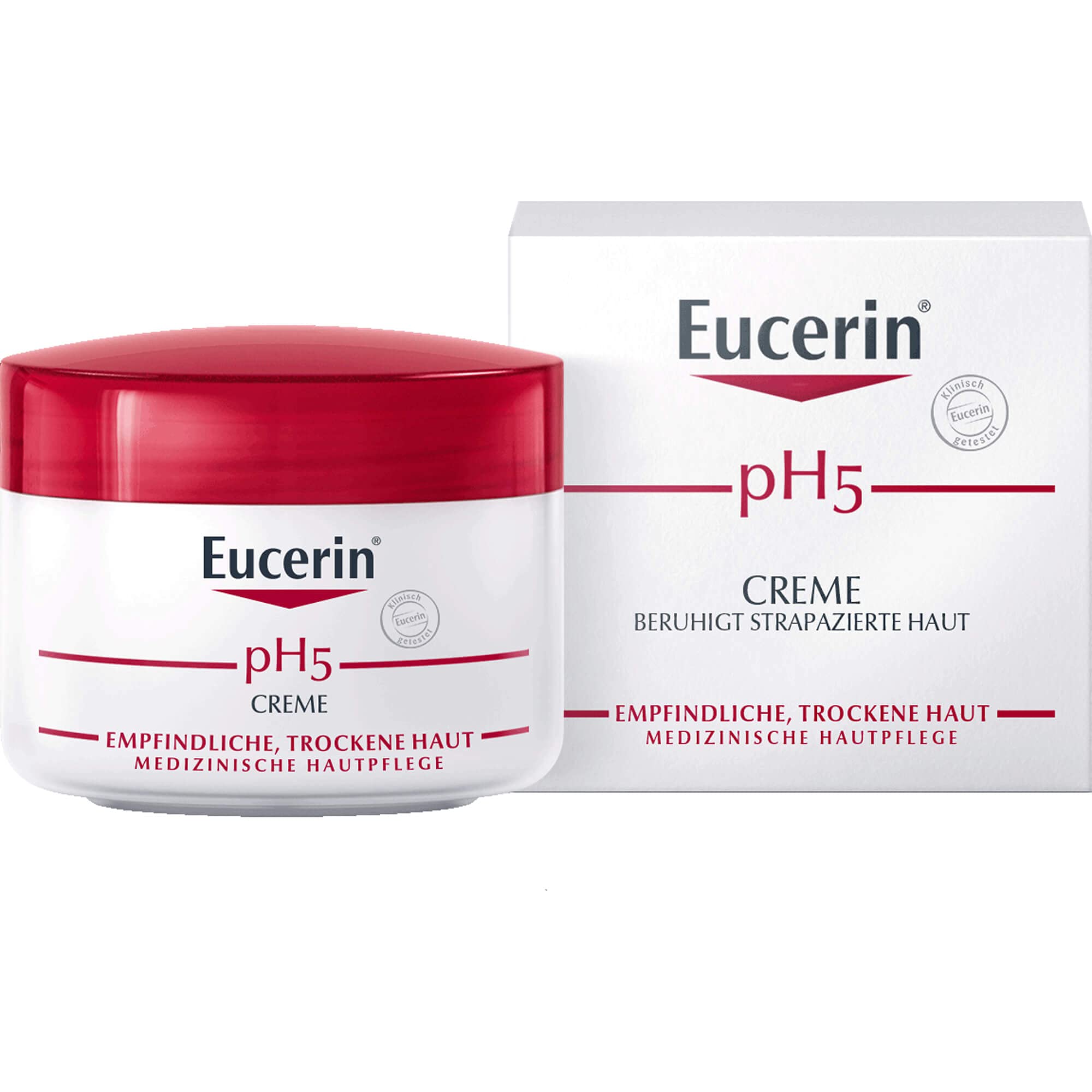 Eucerin pH5 Cream Soothes Stressed Skin 75 ml Cream