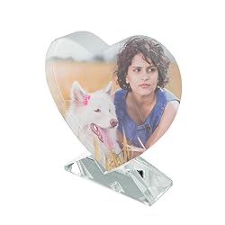Ismosm Sublimation Blanks Crystal Tabletop Decor