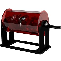 Acrylic Raffle Drum, Raffle Ticket Spinner Drum