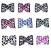 LOVEF Elastic Double Combs with Plastic Rose Flowers Hair Clips, Hair Holder/Easy Comb-8 Pcs
