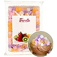 Fanale Mini Mochi Sweet Rice Cake - Rainbow Mixed Color Snack for Frozen Yogurt Toppings/Ice Cream Toppings/Shaved Ice Toppings 300g | 10.6oz | 0.7lb MOC006