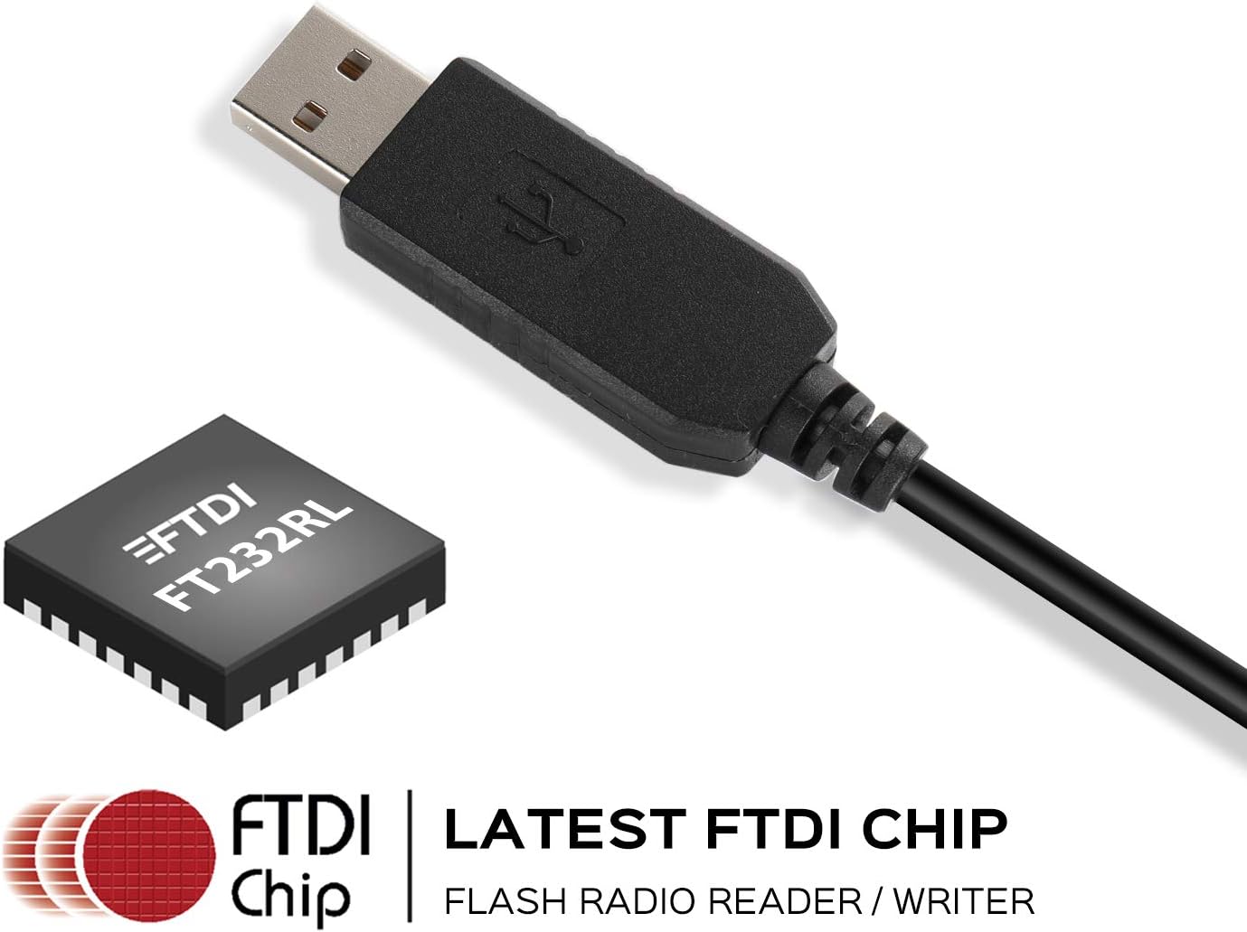 Radioddity PC001 FTDI USB Programming Cable, Plug and Play - Image 3