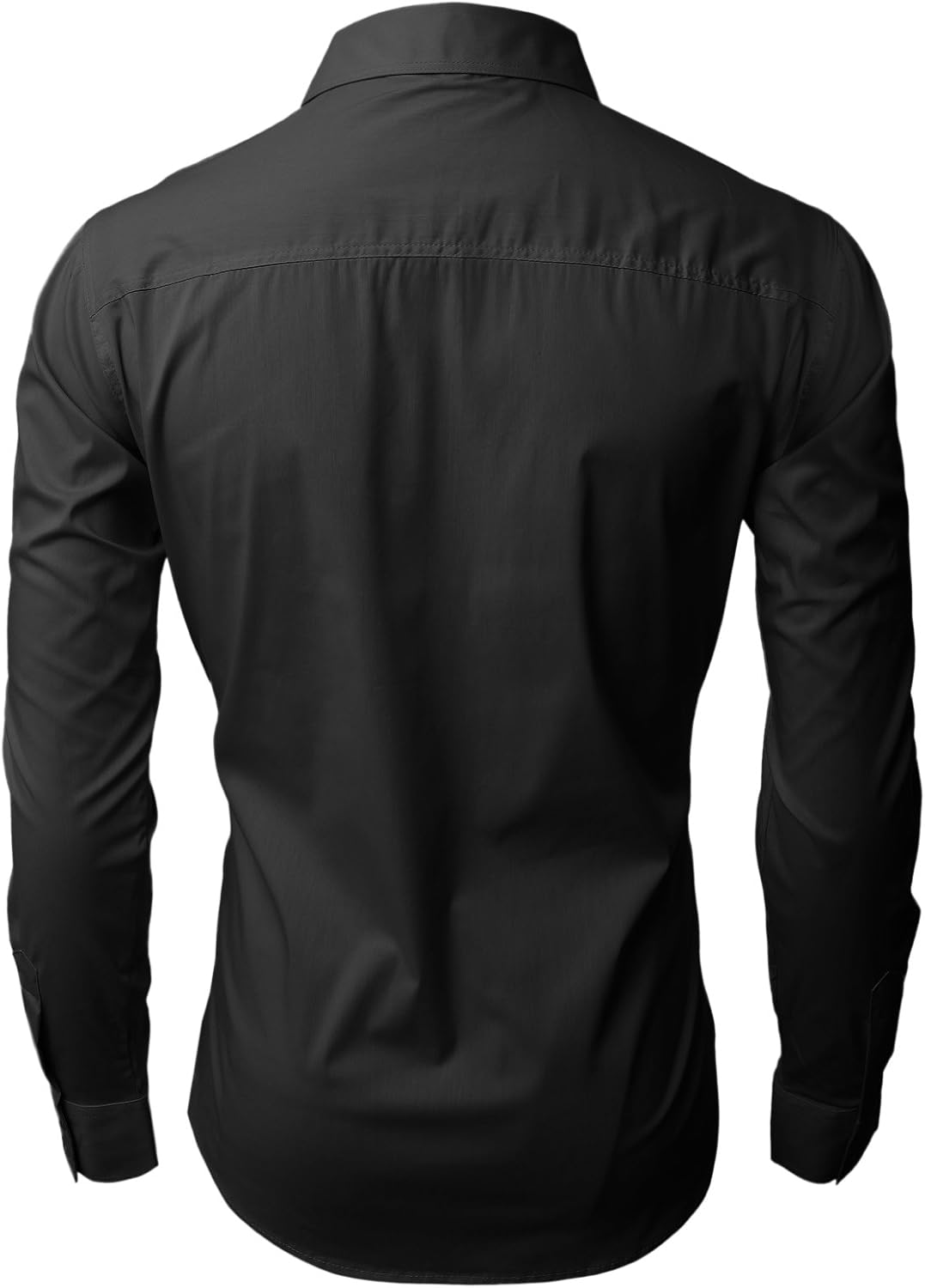 H2H Mens Dress Slim Fit Shirts Long Sleeve Business Shirts Basic Designed Breathable at  Men’s Clothing store