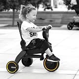 Doona Liki Baby Trike S1 Premium Foldable Toddler Tricycle Grey 10 Months to 3 view 8