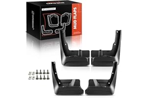 A-Premium 4PCS Mud Flaps Splash Guards Compatible with Toyota Sienna 2011-2017 Van (Not fit SE), Front & Rear Mudguards Mudfl