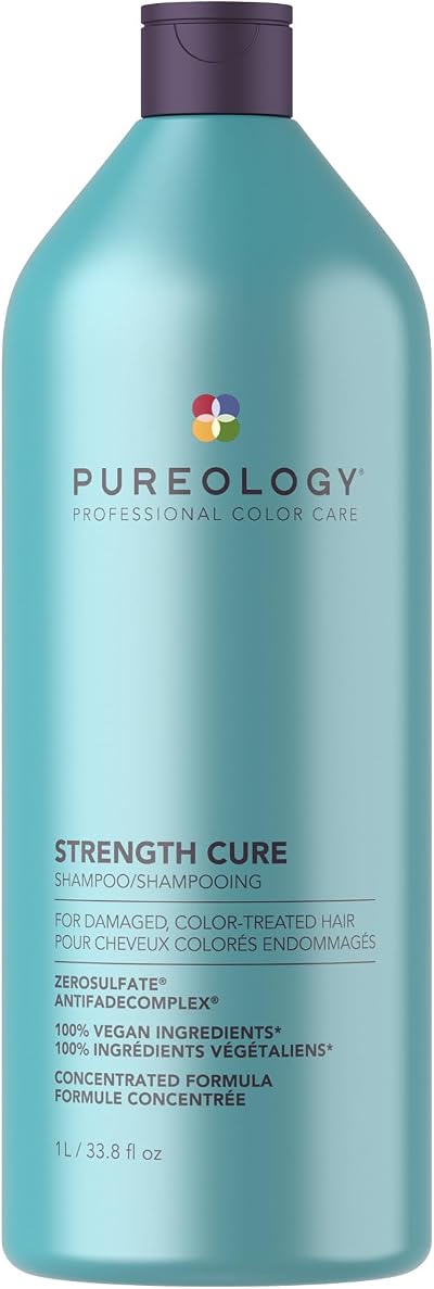Pureology Strength Cure Shampoo for Damaged Colour-Treated Hair 300ml