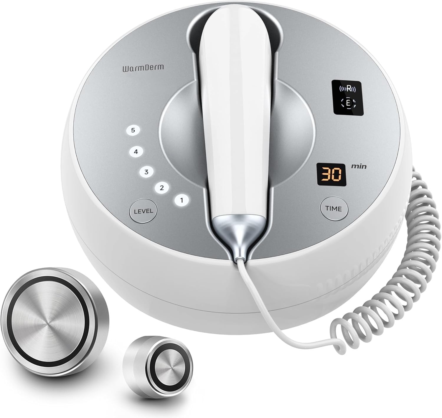 Photo 1 of Skin Firming Facial Device, Double Effect 5-in-1Professional Home Beauty Device for Face, Neck, Arms, Abdomen, Legs, 2025 New Upgrade 5 Energy Levels - Salon Results