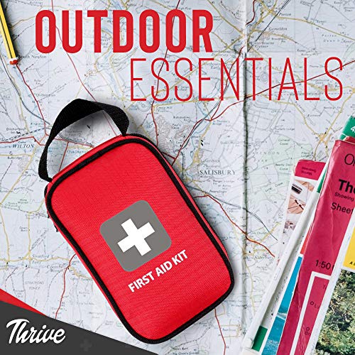 Thrive Travel Essentials Small First Aid Kit 100 FSA HSA Approved