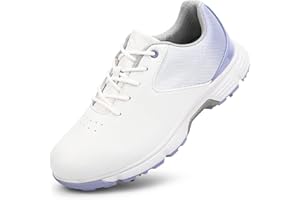 THESTRON Women's Golf Shoes Ladies Golf Sports Sneakers Spikes Women Golf Wears Spikeless Girls Golf Walking Sneakers