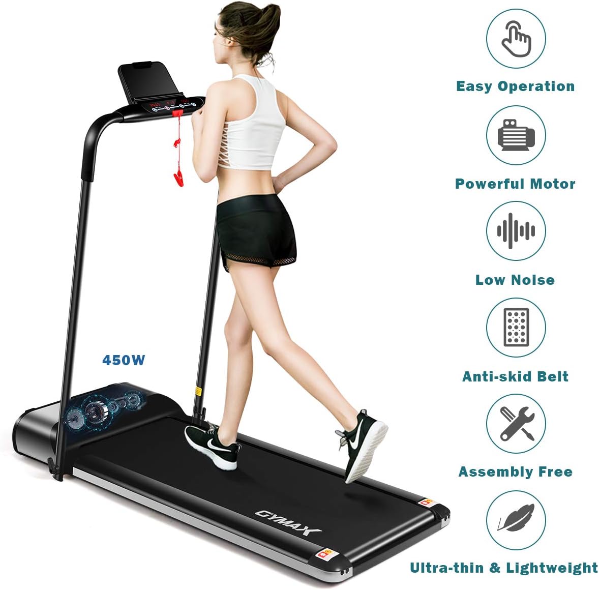 lightweight running machine