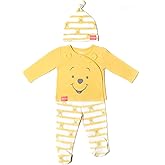 Disney Winnie the Pooh Tigger Baby Jacket Pants and Hat 3 Piece Outfit Set Newborn to Infant