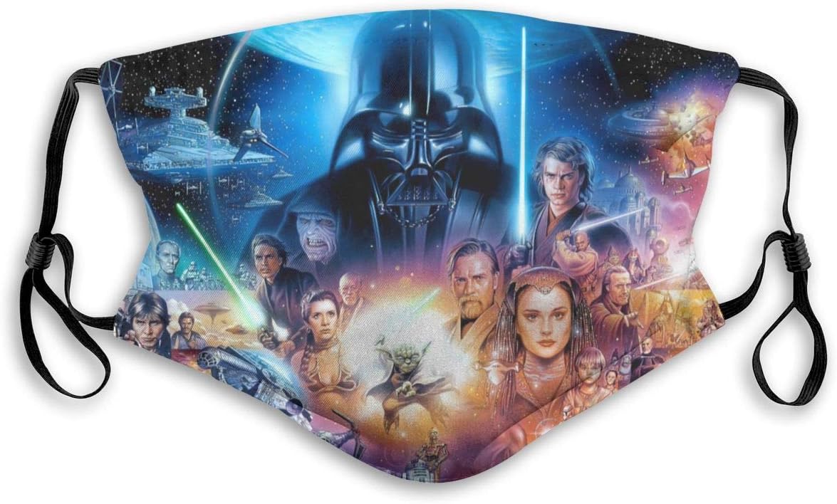 Star-Wars All Seamless Outdoor Headscarf Face Cover Scarf Dustproof M Black