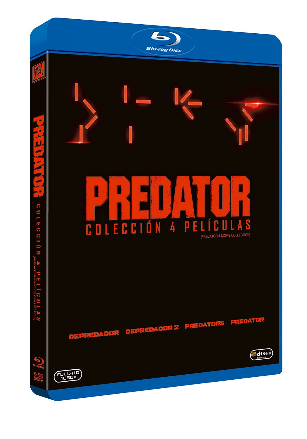 Predator [4Blu-Ray] [Region B] (English Audio. English subtitles)