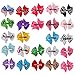 Imanom 24Pcs Baby Girl Hair Bows,Grosgrain Ribbon Boutique Hair Clips For Teens Girls Kids