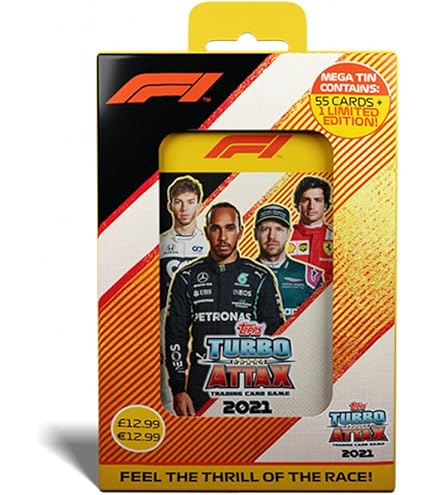 Amazon.com: Topps Turbo Attax Formula 1 2023, Trading Cards