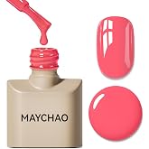 MAYCHAO 15ML Pink Gel Nail Polish 1Pc Pink Lemonade Gel Polish Soak Off UV LED Nail Polish Nail Art Starter Manicure Salon DI