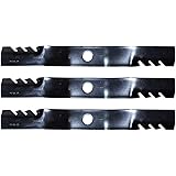 Oregon 3PK Gator 96-363 Blades Replacement for 60" Kubota K5647-34330 K5647-34340 Fits on ZD21, DZ28, ZD323, ZD331, ZG327, ZD