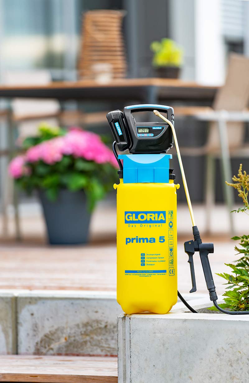 GLORIA Akku Kompressor für Drucksprüher & Schaumsprüher | Kompatibel mit BOSCH 18V Akku (nicht enthalten) | Sprühen ohne manuelles Pumpen | Zubehör für Garten & Reinigung 2