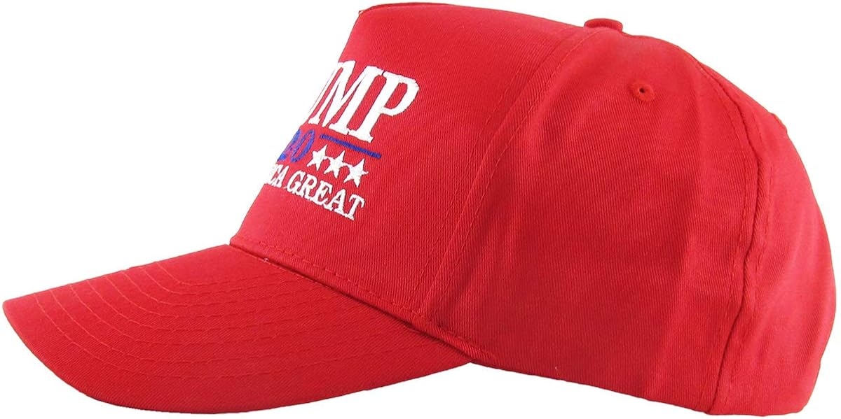 TRUMP018-RED Trump 2020 Hat Cap Keep America Great Make America Great Again KAG MAGA at  Men’s Clothing store