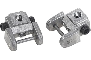 IEUDNS 2Pcs Scroll Saw Blades Holders Wire Saw Clamps Pin-Less Adapter Universal Conversion Kits