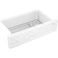 Cairn Undermount Single-bowl Farmhouse Kitchen Sink With Faceted Design