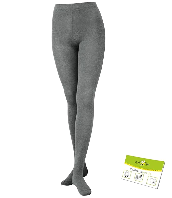 EveryKid Ewers 1er oder 2er Pack Mädchenstrumpfhose Strumpfhose Markenstrumpfhose Kleinkind Streetwear ganzjährig einfarbig f