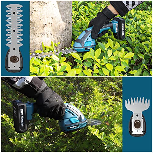 WESCO 20v Cordless Grass Shear,Bush Trimmer/Grass Cutter,2in1