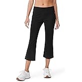 Jockey Women's Active Cotton Stretch Slim Flare Capri