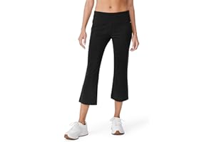 Jockey Women's Active Cotton Stretch Slim Flare Capri