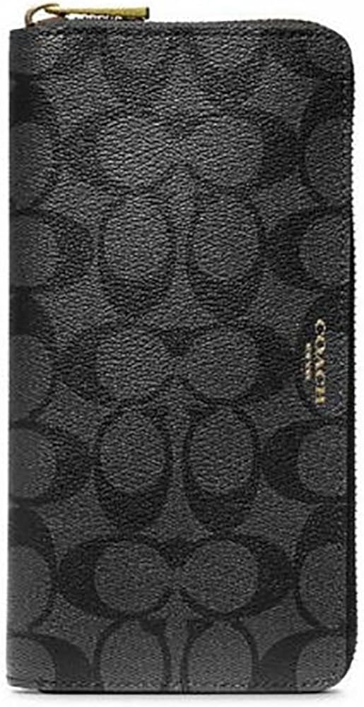 コーチ Coach 長財布 ブラック 財布 男女兼用 メンズ財布 ファスナー 大容量 F 並行輸入品 Coach コーチ 財布 Amazon