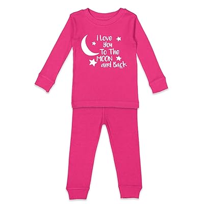 I Love You to The Moon and Back Kids Pajama Set Ireland Ubuy