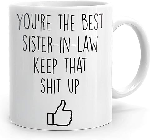 Regali Di Natale Per Cognata.Regali Della Cognata Sorella Dello Sposo Sorella Della Sposa Tazza Della Cognata Amazon It Casa E Cucina