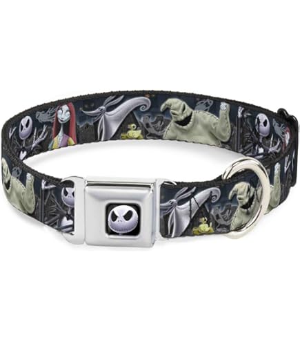 Amazon.com : Dog Collar Seatbelt Buckle Mariposa Calaveras  display picture 3